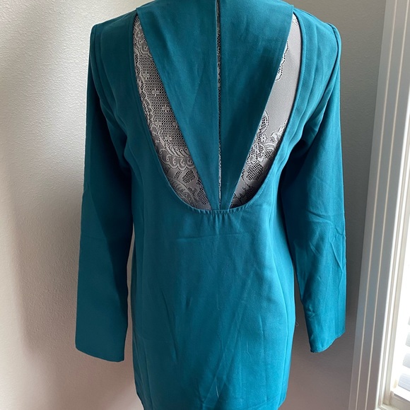 New Urban Outfitters Teal Shift Dress NWOT - Picture 2 of 5